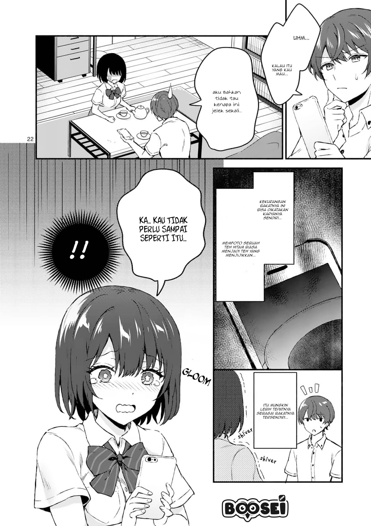 Shiotaiou no Sato-san ga Ore ni dake Amai Chapter 1 - halaman 22