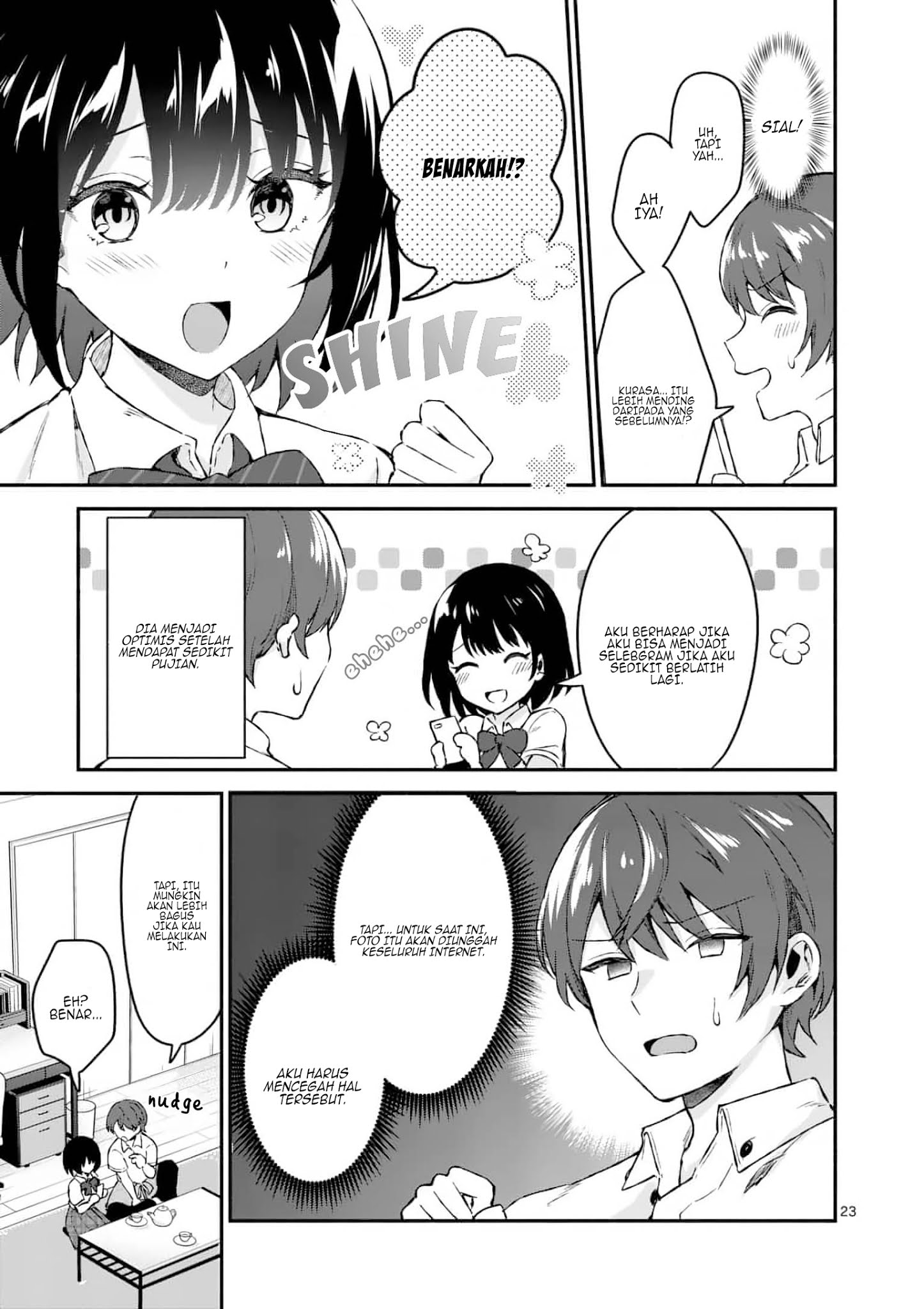 Shiotaiou no Sato-san ga Ore ni dake Amai Chapter 1 - halaman 23