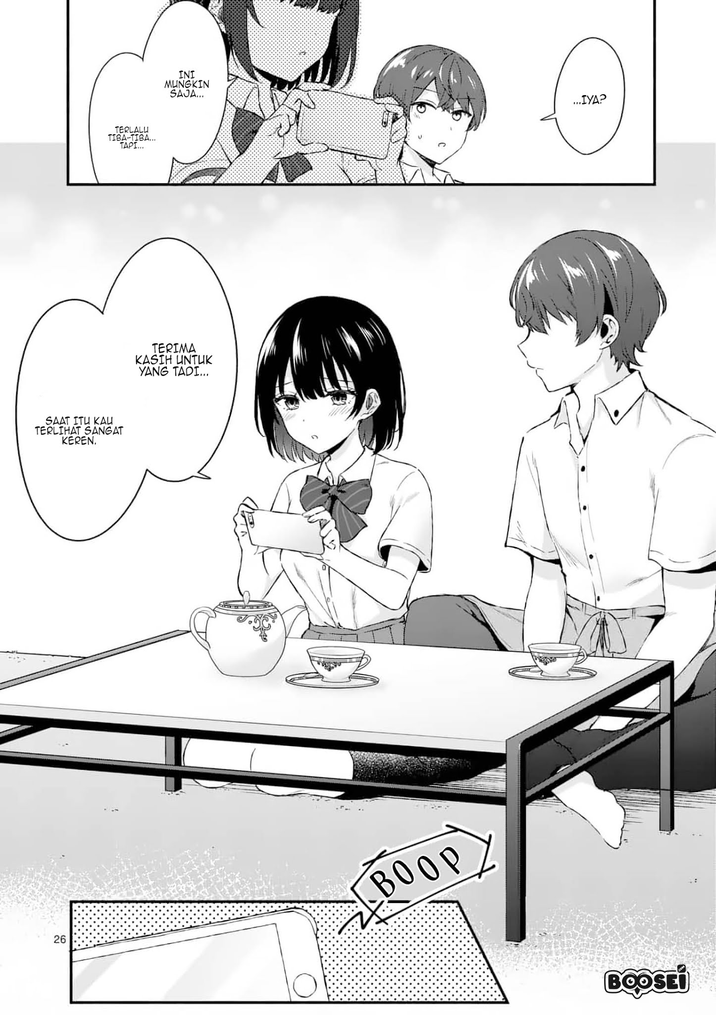 Shiotaiou no Sato-san ga Ore ni dake Amai Chapter 1 - halaman 26