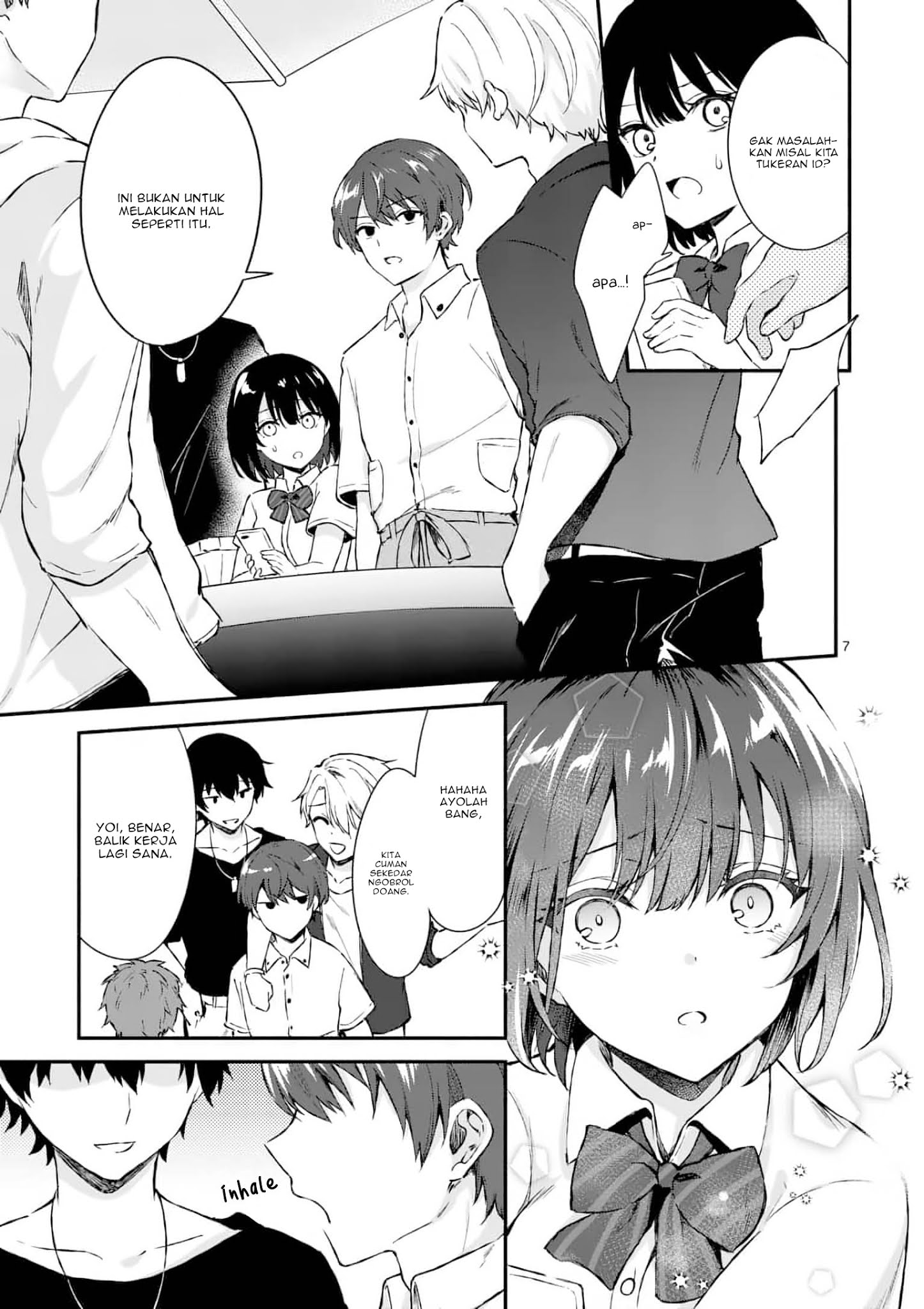 Shiotaiou no Sato-san ga Ore ni dake Amai Chapter 1 - halaman 7