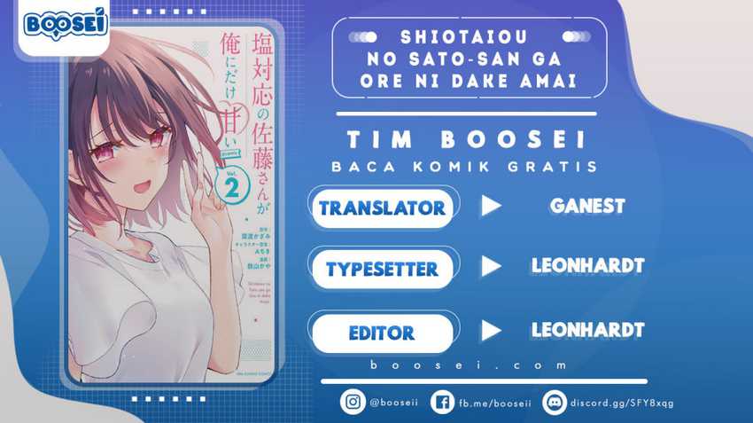 Shiotaiou no Sato-san ga Ore ni dake Amai Chapter 10 - halaman 1