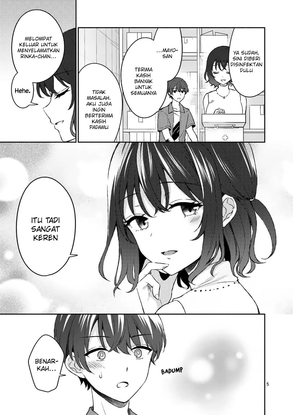 Shiotaiou no Sato-san ga Ore ni dake Amai Chapter 12 - halaman 7