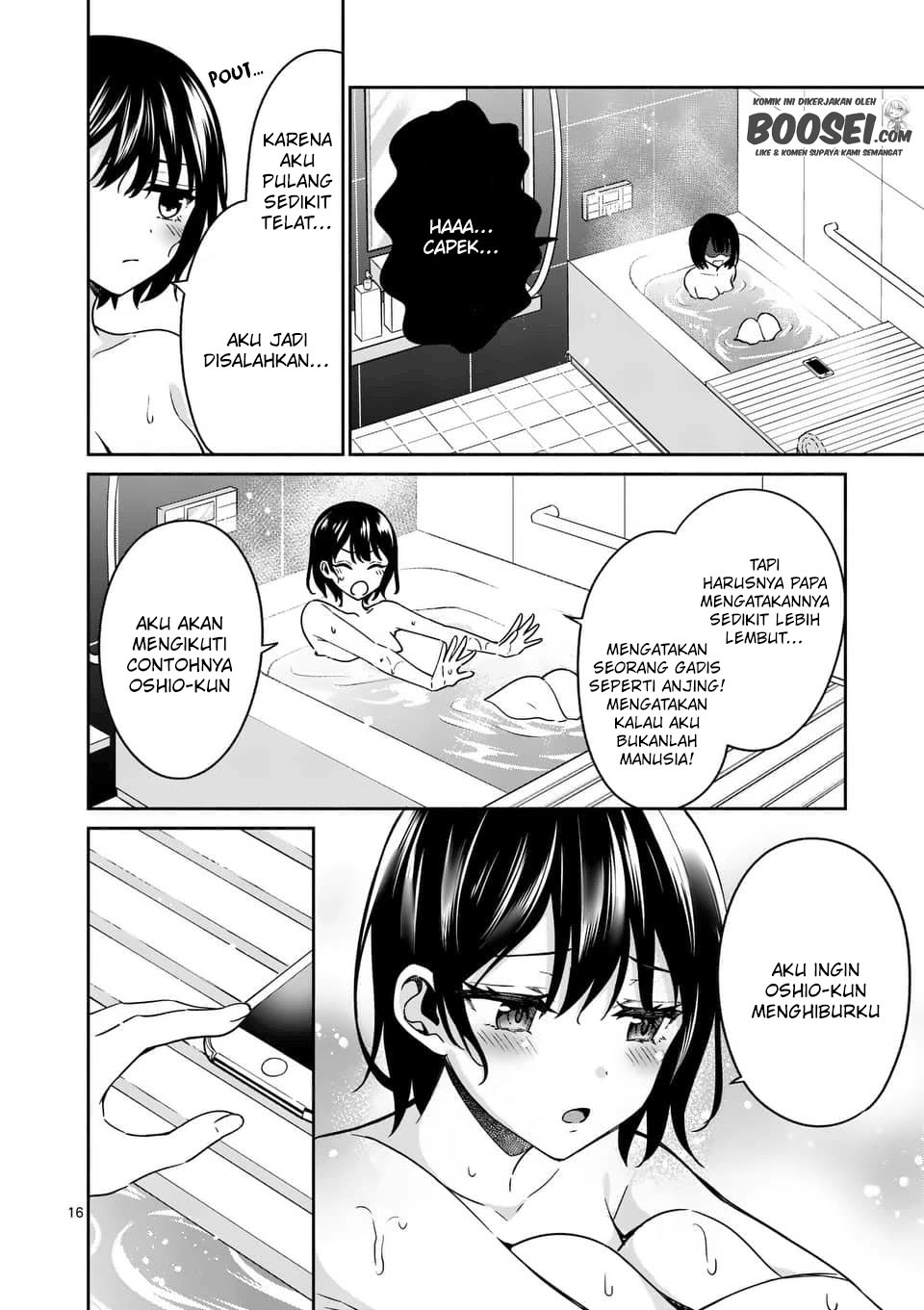 Shiotaiou no Sato-san ga Ore ni dake Amai Chapter 13 - halaman 18