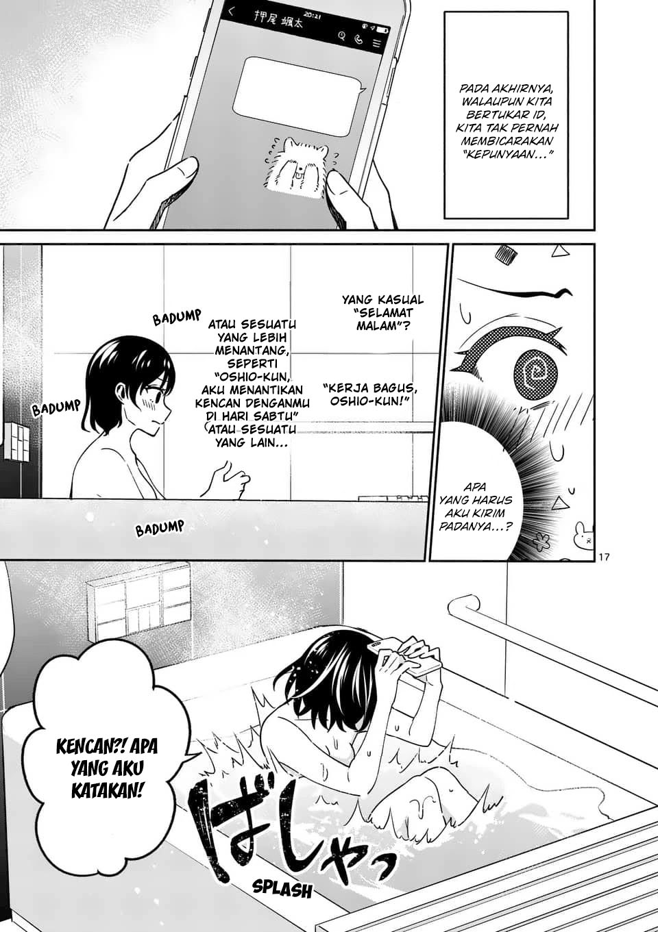 Shiotaiou no Sato-san ga Ore ni dake Amai Chapter 13 - halaman 19