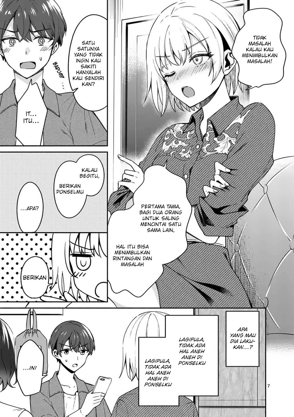 Shiotaiou no Sato-san ga Ore ni dake Amai Chapter 13 - halaman 9