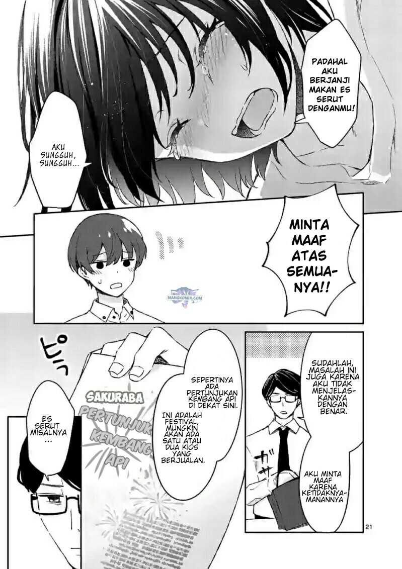 Shiotaiou no Sato-san ga Ore ni dake Amai Chapter 18 - halaman 22