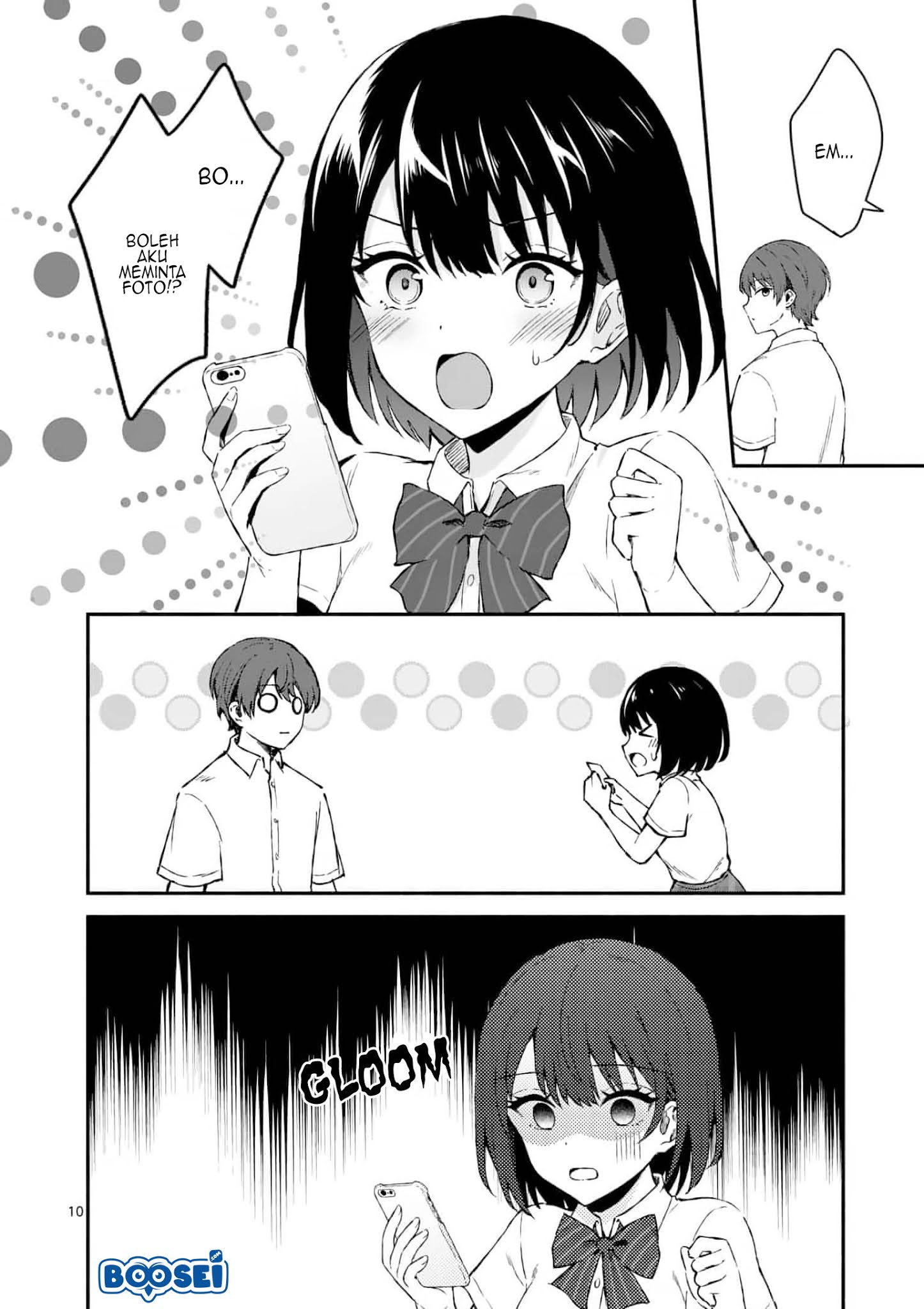 Shiotaiou no Sato-san ga Ore ni dake Amai Chapter 2 - halaman 11