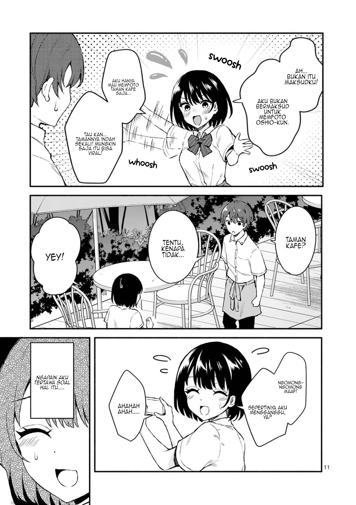 Shiotaiou no Sato-san ga Ore ni dake Amai Chapter 2 - halaman 12