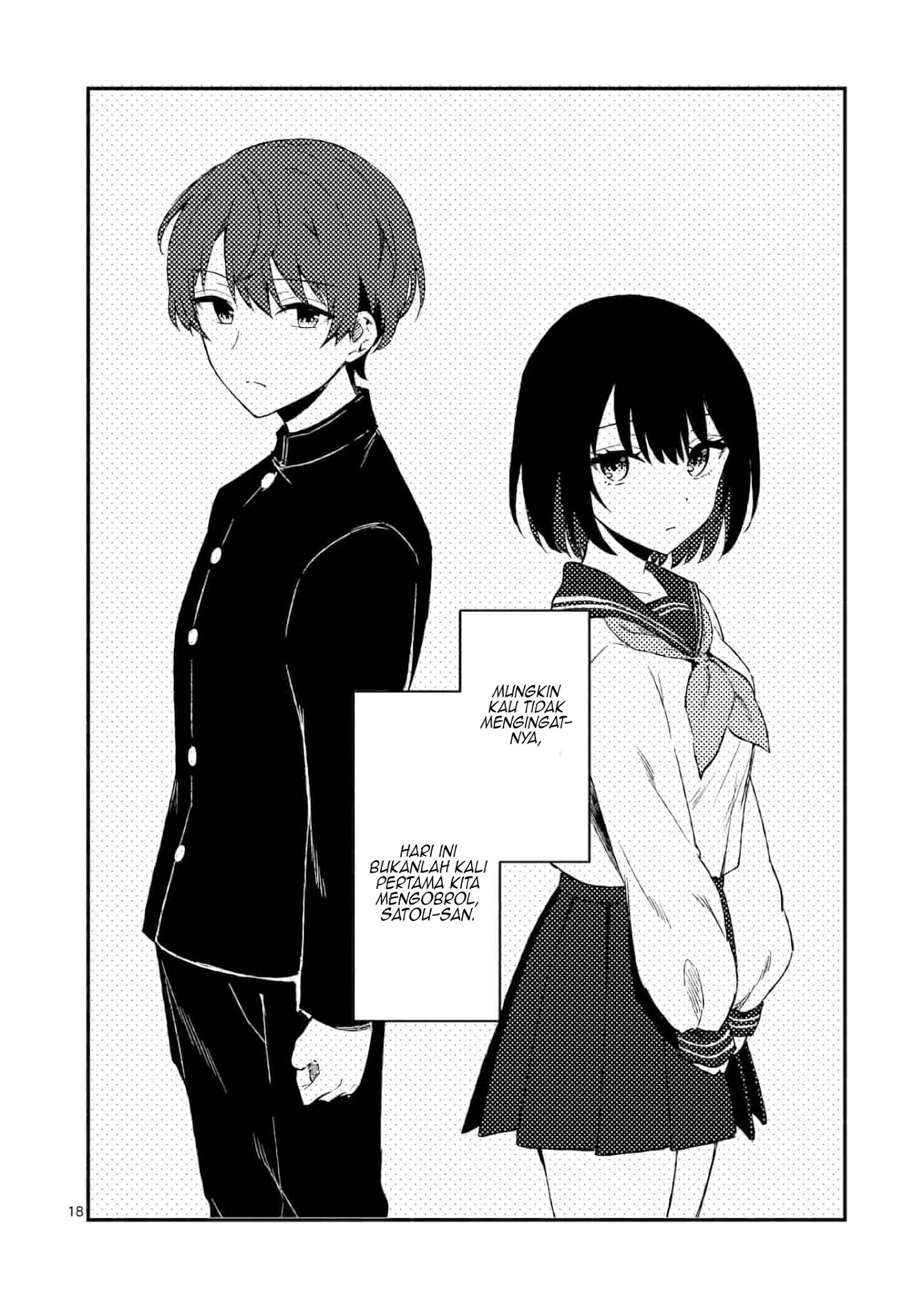 Shiotaiou no Sato-san ga Ore ni dake Amai Chapter 2 - halaman 19