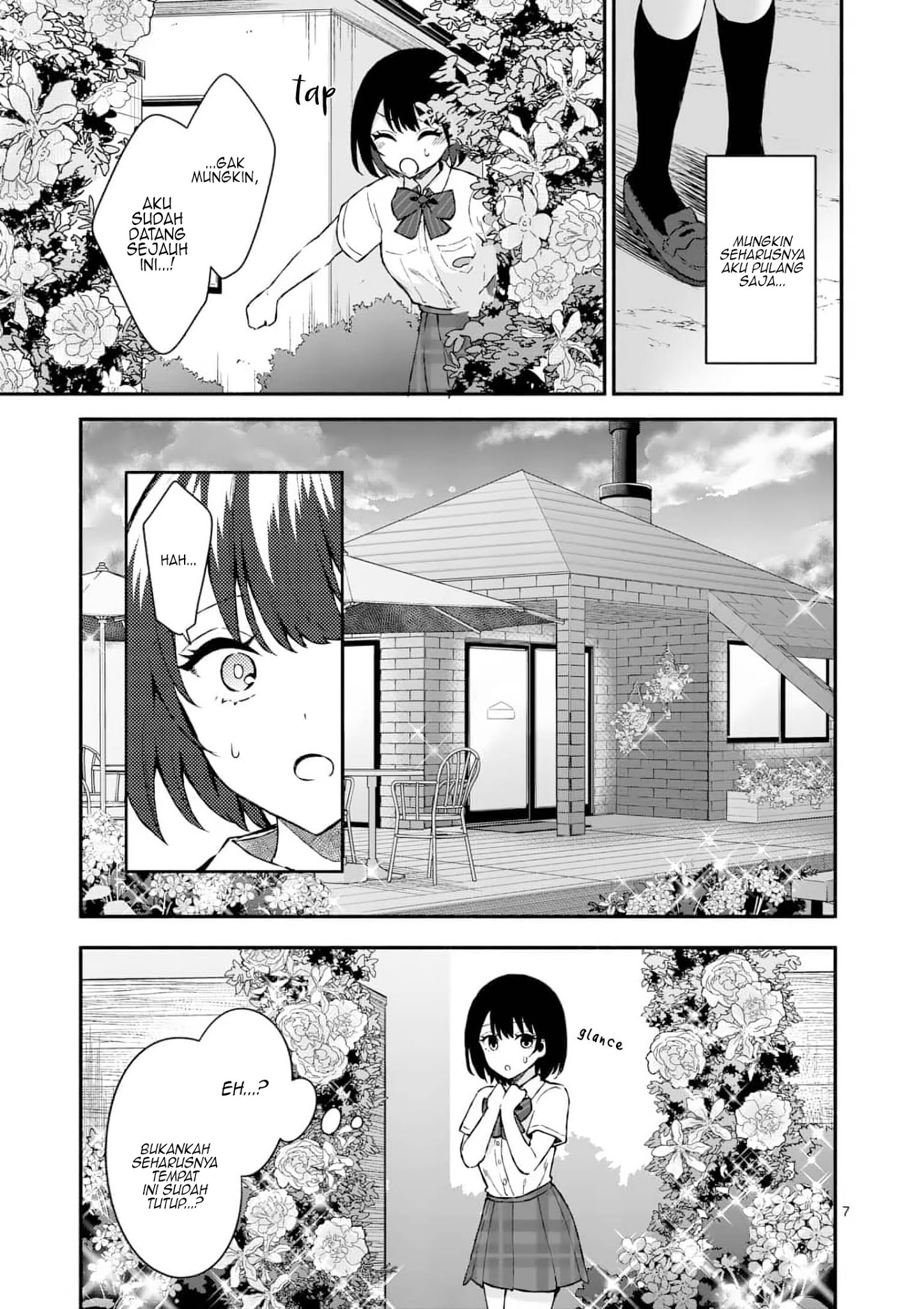 Shiotaiou no Sato-san ga Ore ni dake Amai Chapter 2 - halaman 8