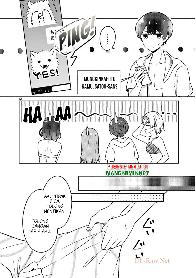 Shiotaiou no Sato-san ga Ore ni dake Amai Chapter 28 - halaman 14