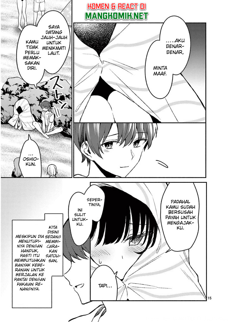 Shiotaiou no Sato-san ga Ore ni dake Amai Chapter 28 - halaman 17