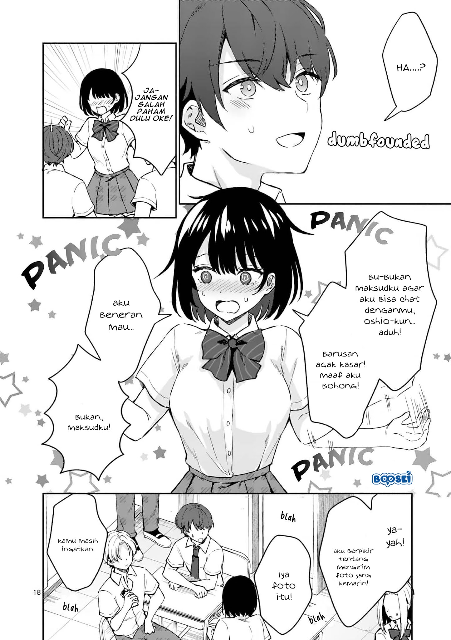 Shiotaiou no Sato-san ga Ore ni dake Amai Chapter 3 - halaman 19