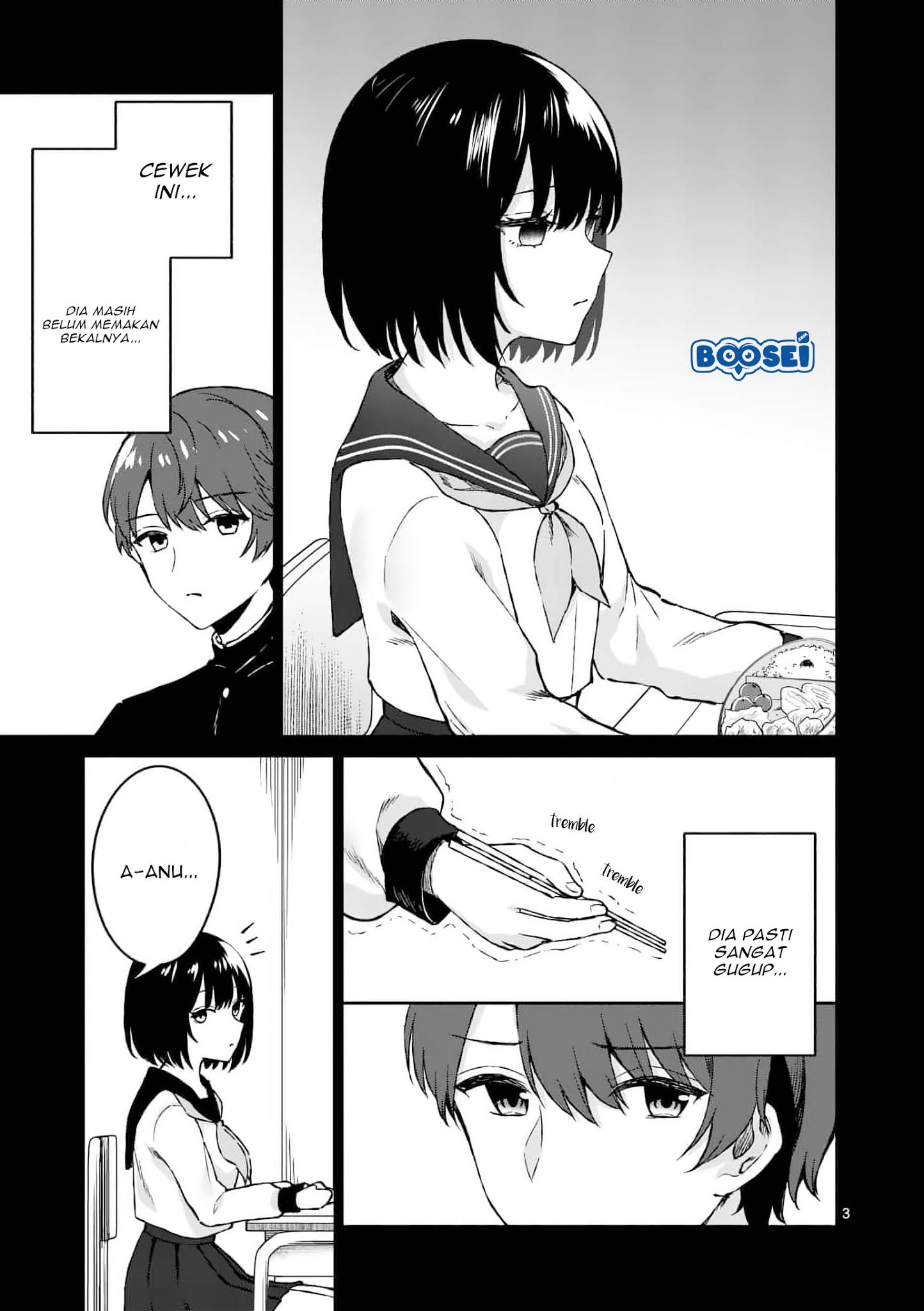 Shiotaiou no Sato-san ga Ore ni dake Amai Chapter 3 - halaman 4
