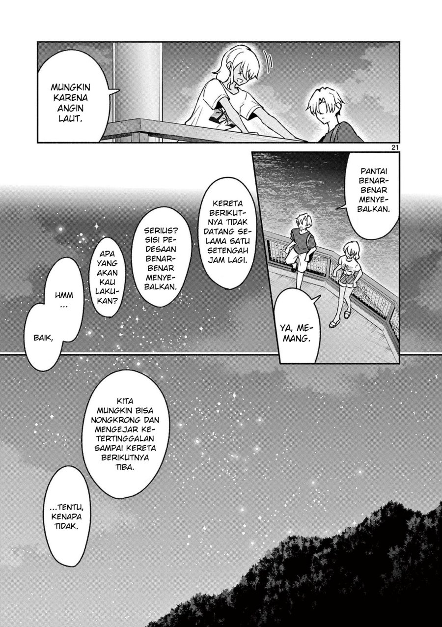 Shiotaiou no Sato-san ga Ore ni dake Amai Chapter 32 - halaman 22