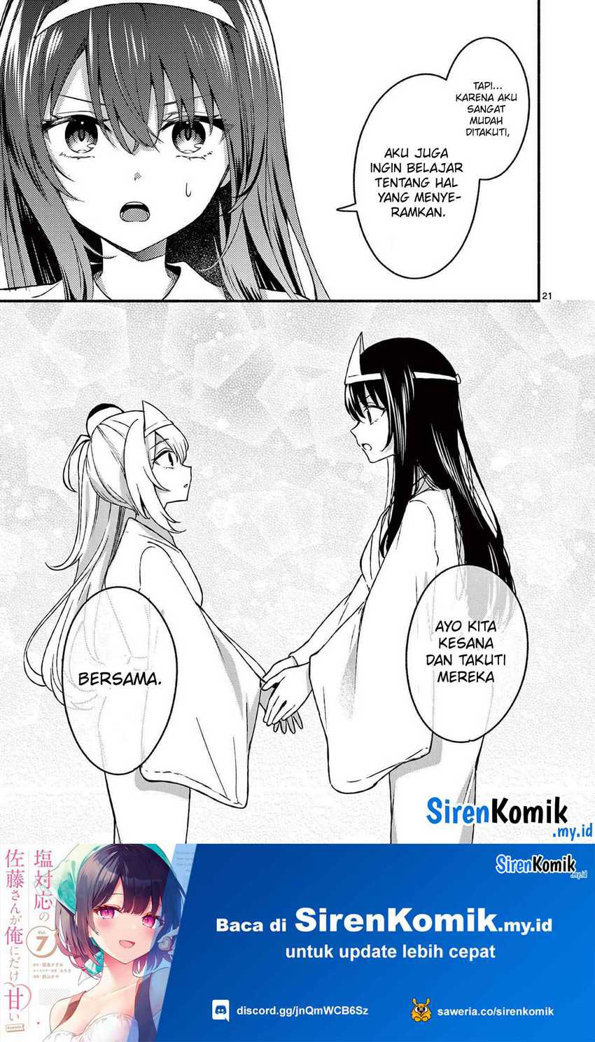 Shiotaiou no Sato-san ga Ore ni dake Amai Chapter 41 - halaman 22