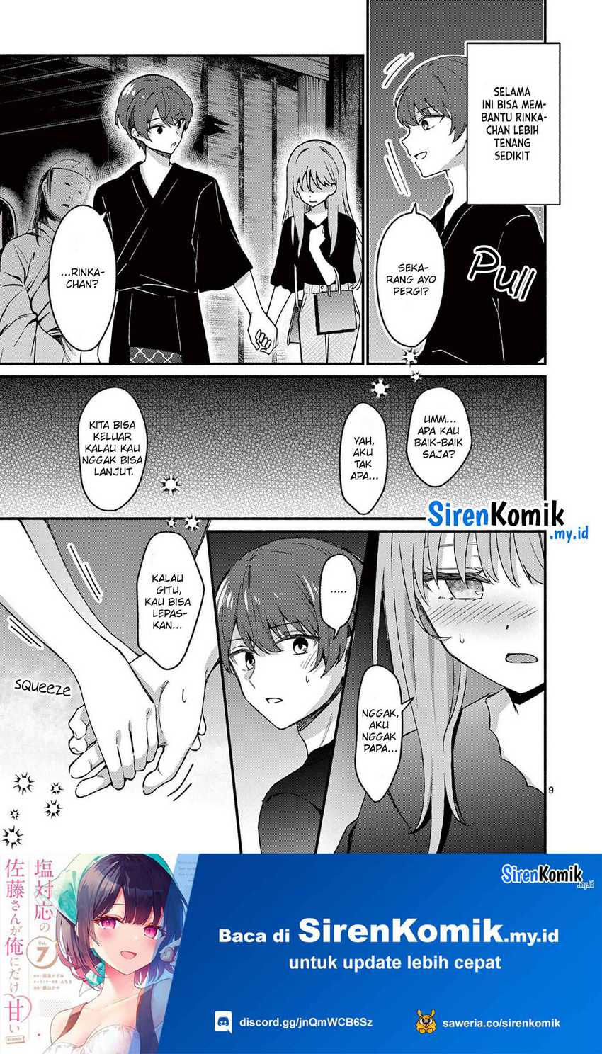 Shiotaiou no Sato-san ga Ore ni dake Amai Chapter 43 - halaman 10