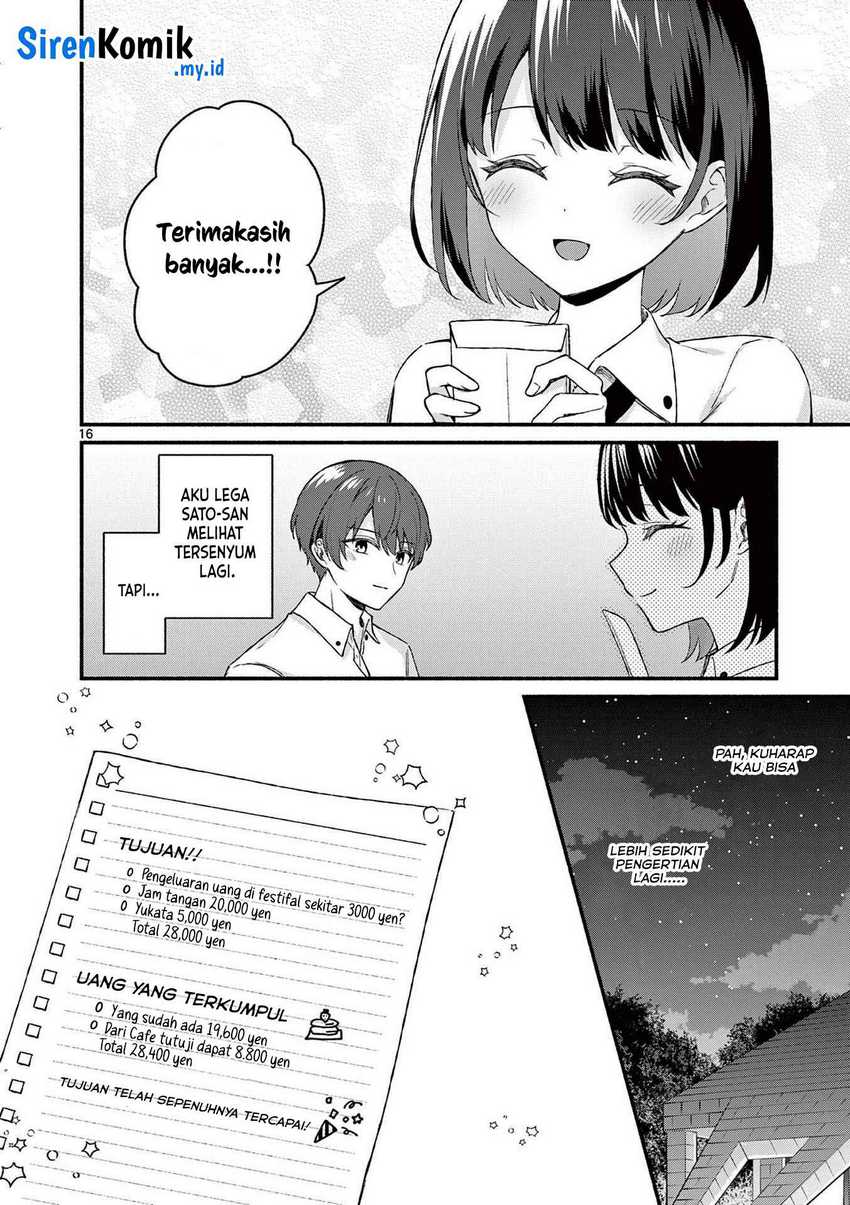 Shiotaiou no Sato-san ga Ore ni dake Amai Chapter 45 - halaman 17
