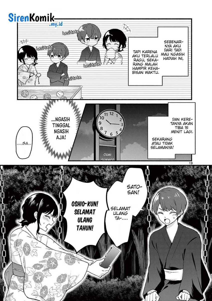 Shiotaiou no Sato-san ga Ore ni dake Amai Chapter 46 - halaman 20