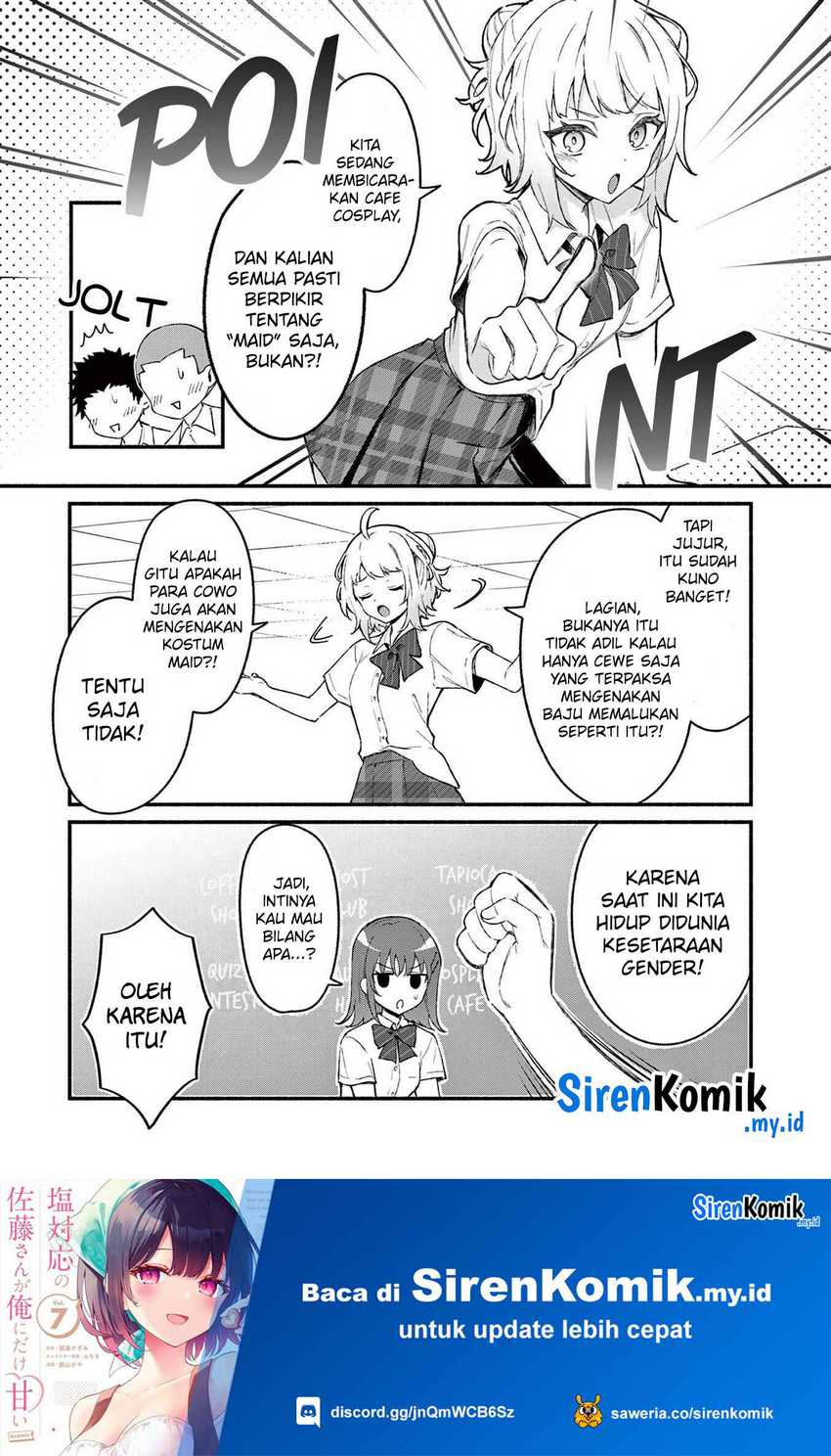 Shiotaiou no Sato-san ga Ore ni dake Amai Chapter 49 - halaman 10