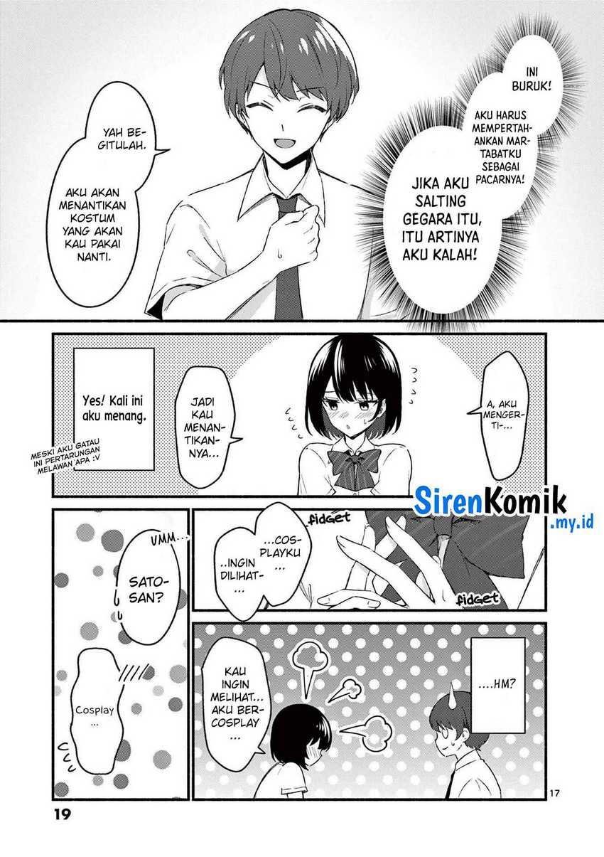 Shiotaiou no Sato-san ga Ore ni dake Amai Chapter 49 - halaman 18