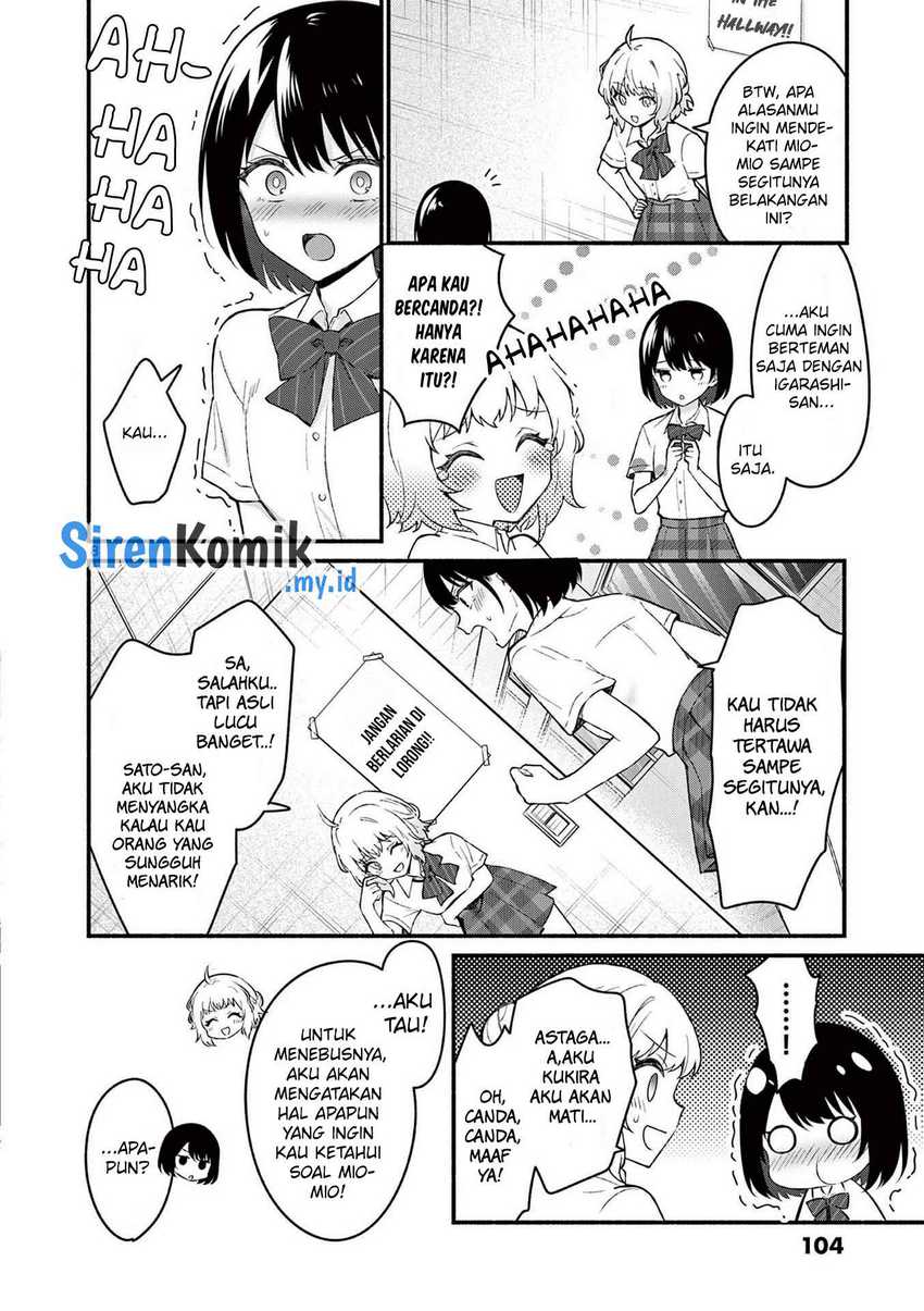 Shiotaiou no Sato-san ga Ore ni dake Amai Chapter 54 - halaman 9