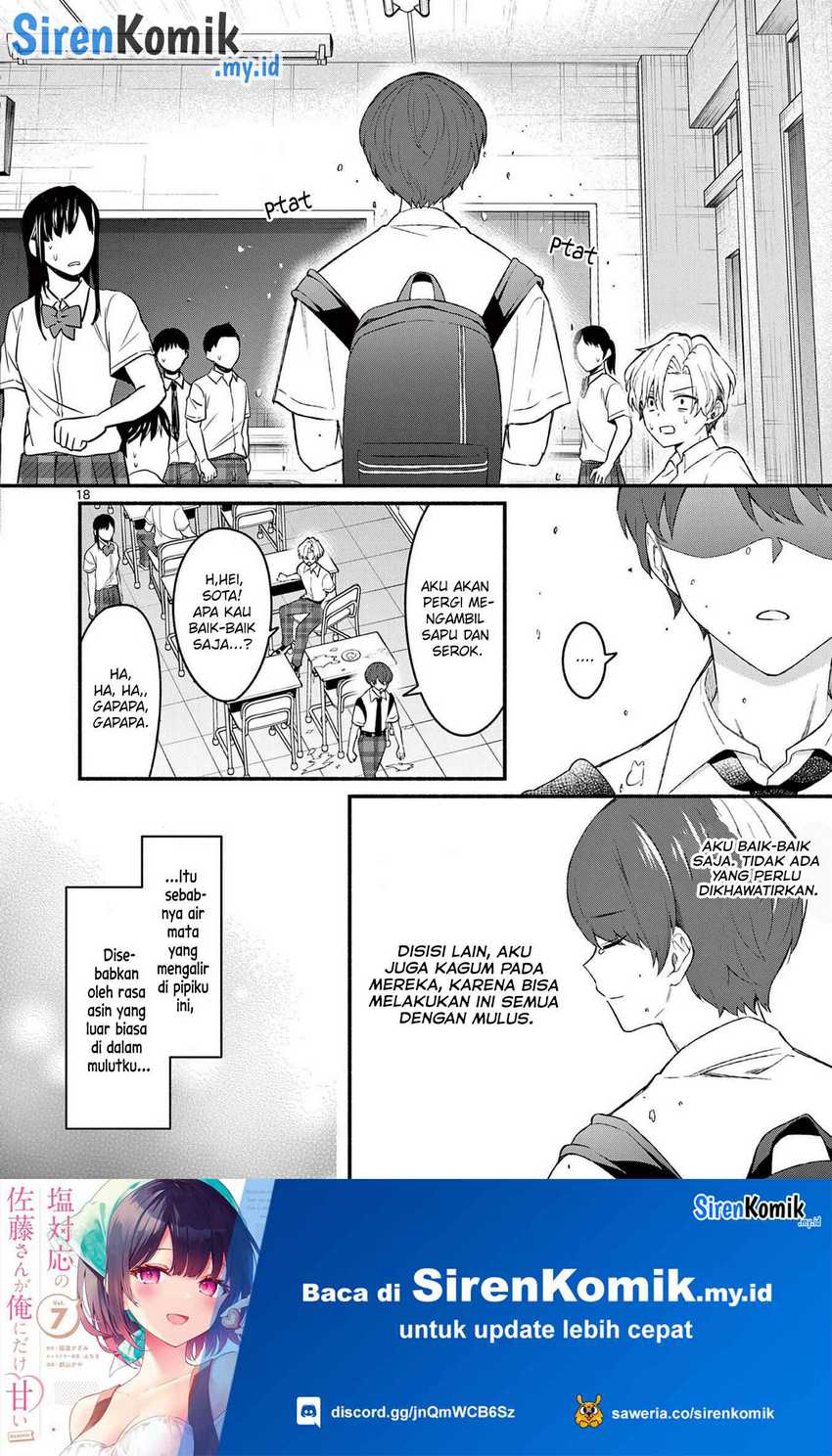 Shiotaiou no Sato-san ga Ore ni dake Amai Chapter 55 - halaman 19