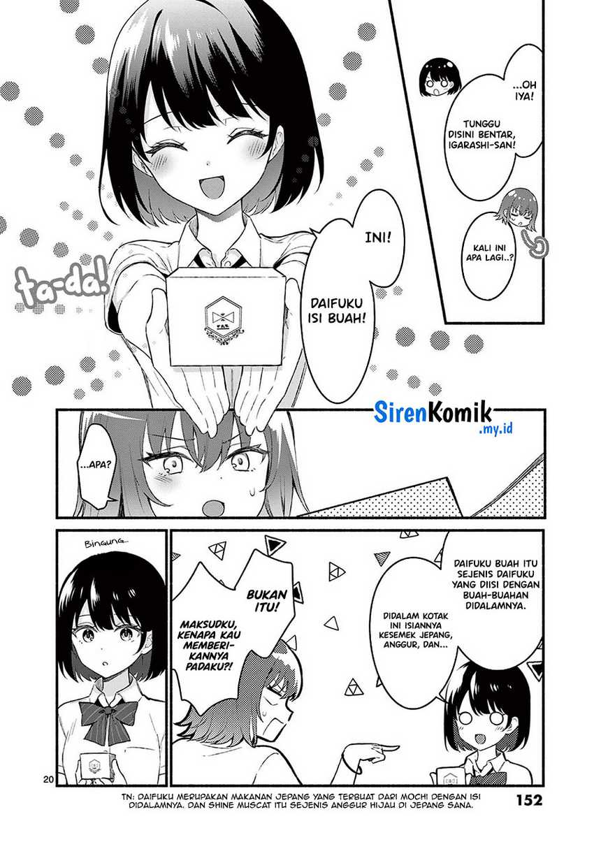 Shiotaiou no Sato-san ga Ore ni dake Amai Chapter 56 - halaman 21