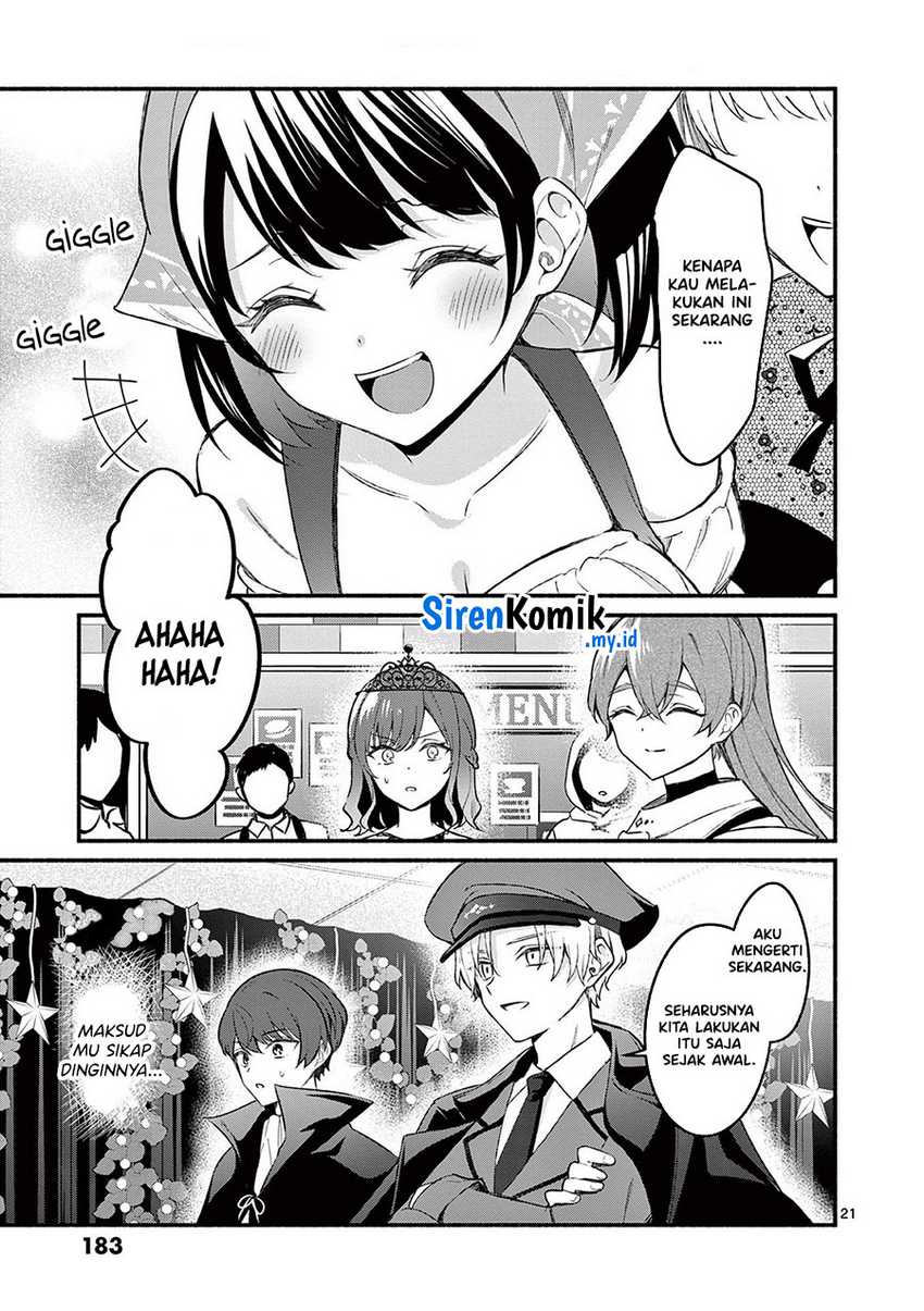 Shiotaiou no Sato-san ga Ore ni dake Amai Chapter 57 - halaman 22