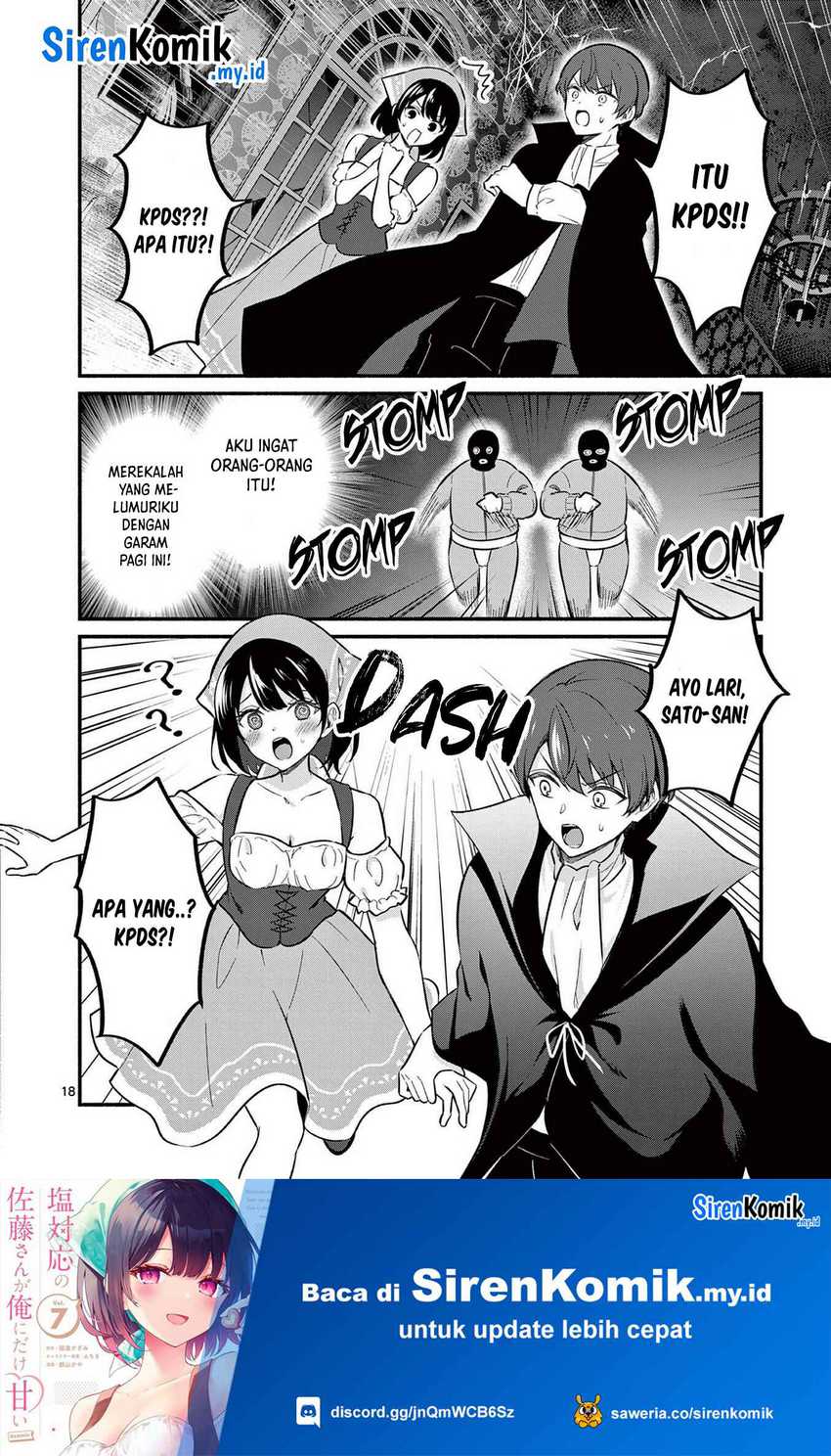 Shiotaiou no Sato-san ga Ore ni dake Amai Chapter 59 - halaman 19