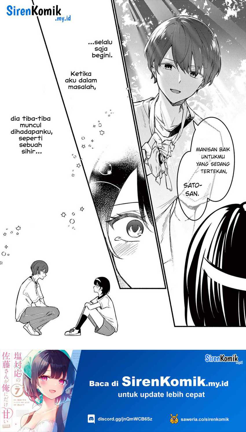 Shiotaiou no Sato-san ga Ore ni dake Amai Chapter 66 - halaman 9