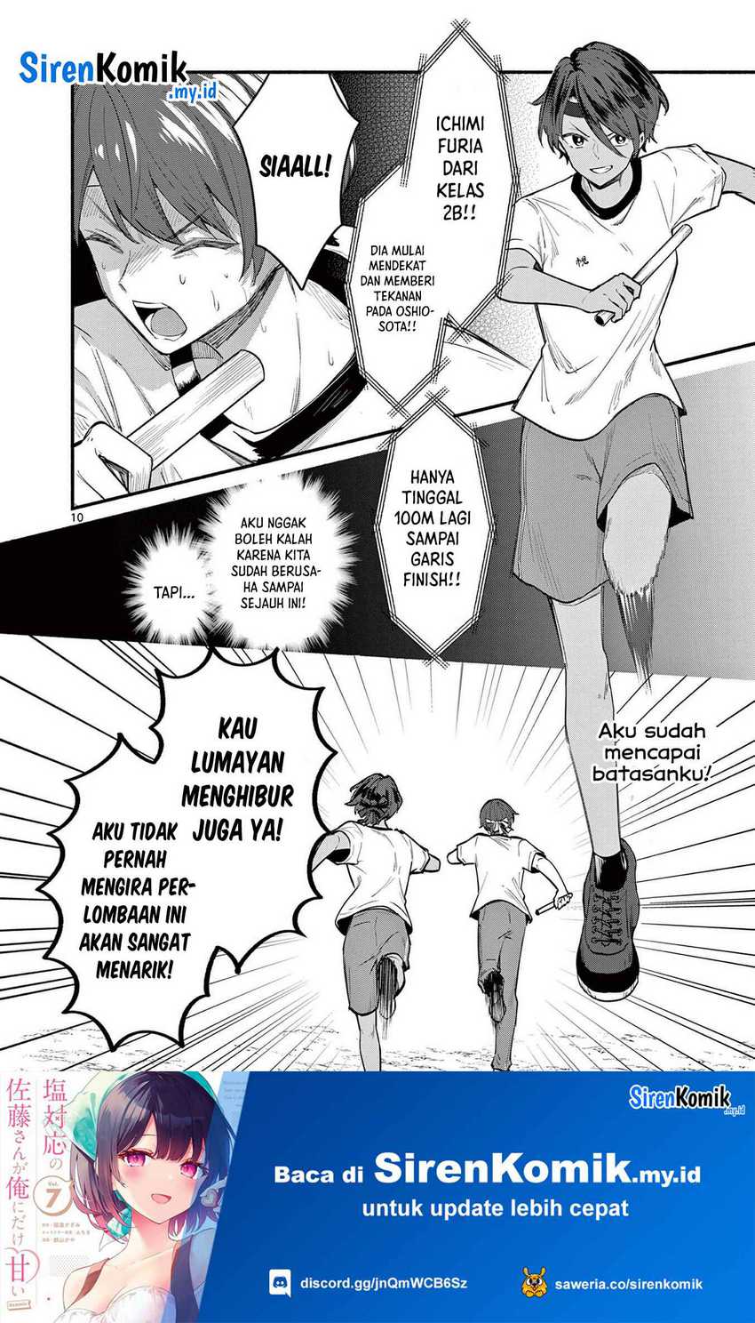 Shiotaiou no Sato-san ga Ore ni dake Amai Chapter 67 - halaman 11