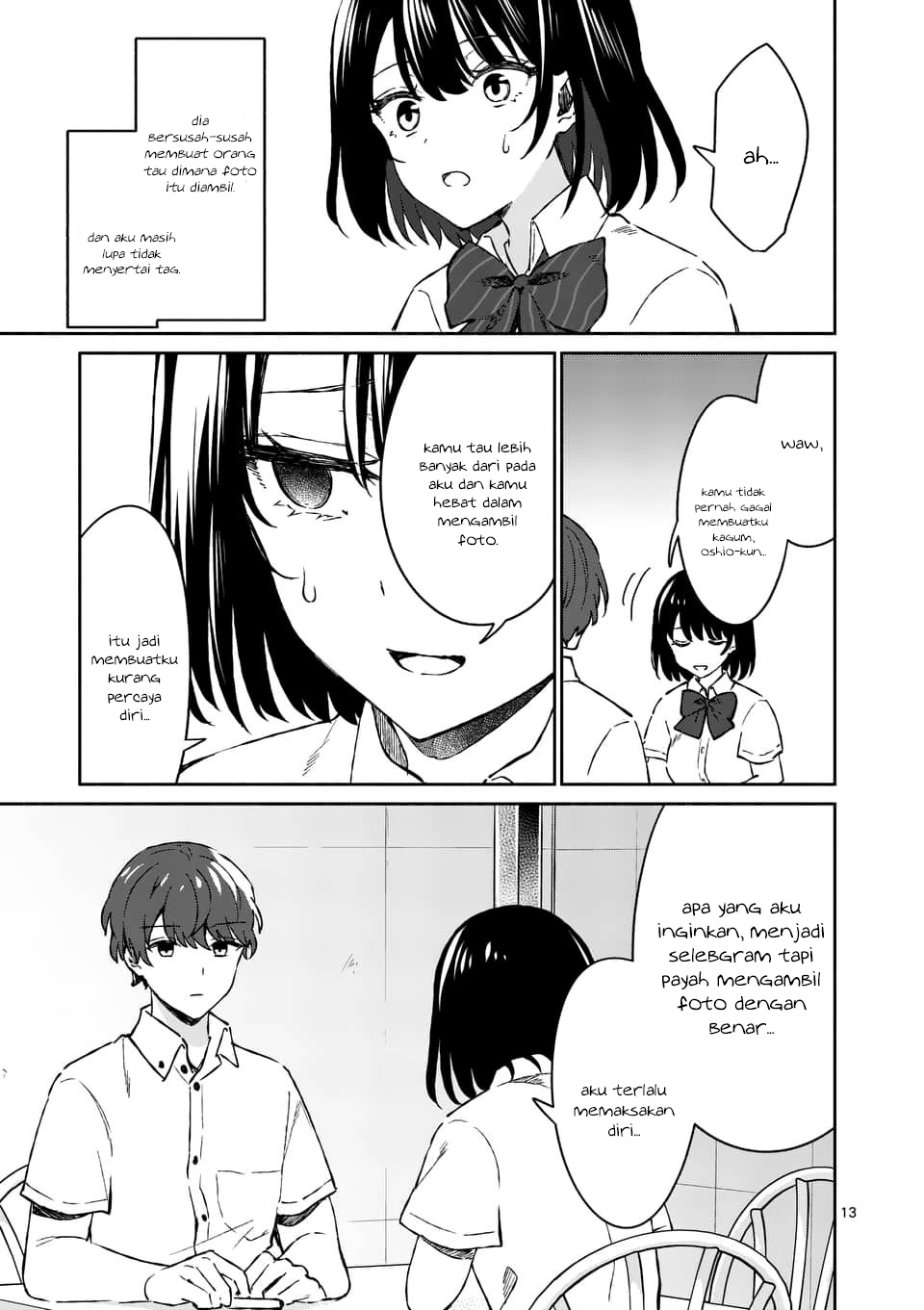 Shiotaiou no Sato-san ga Ore ni dake Amai Chapter 7 - halaman 14
