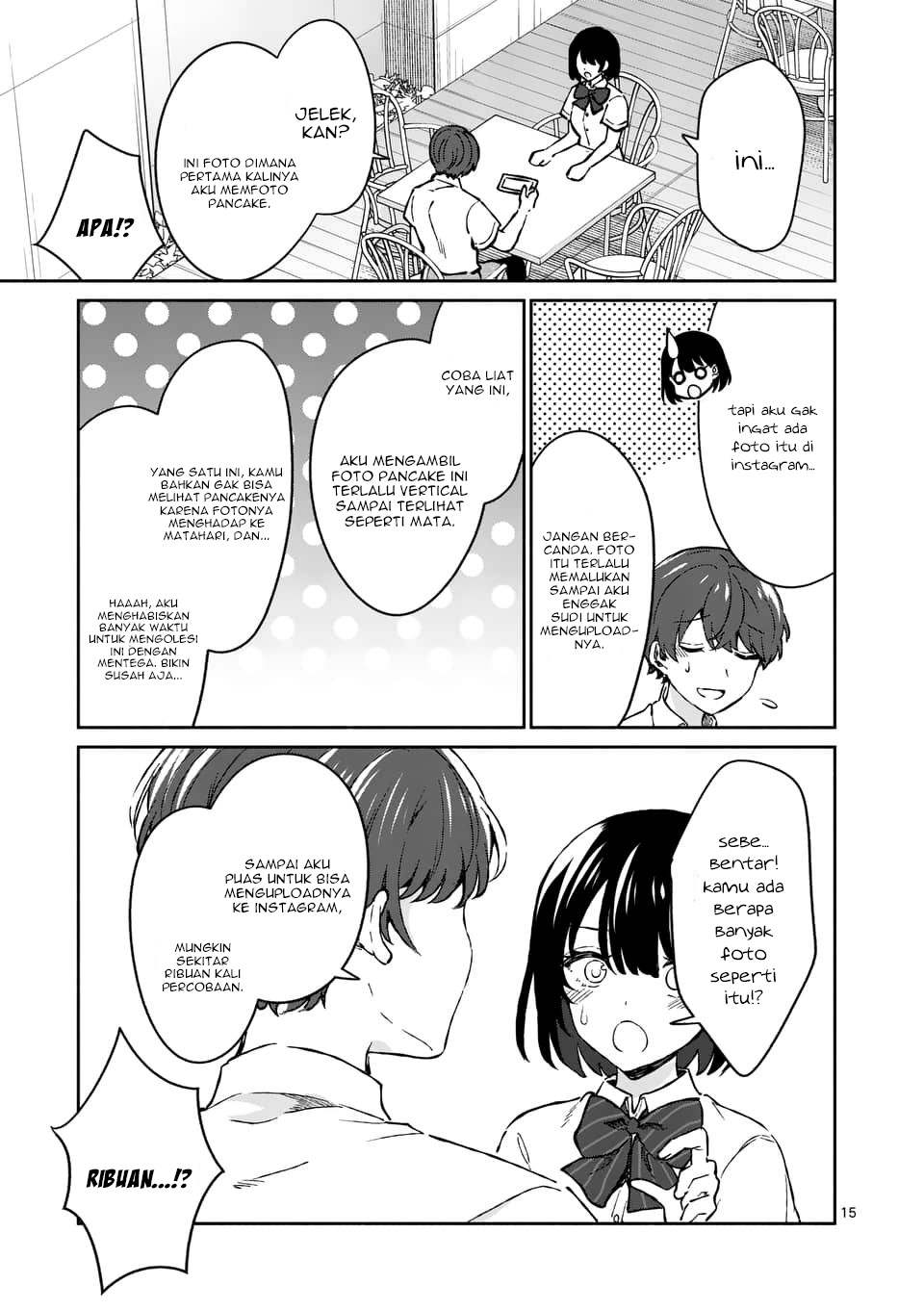 Shiotaiou no Sato-san ga Ore ni dake Amai Chapter 7 - halaman 16