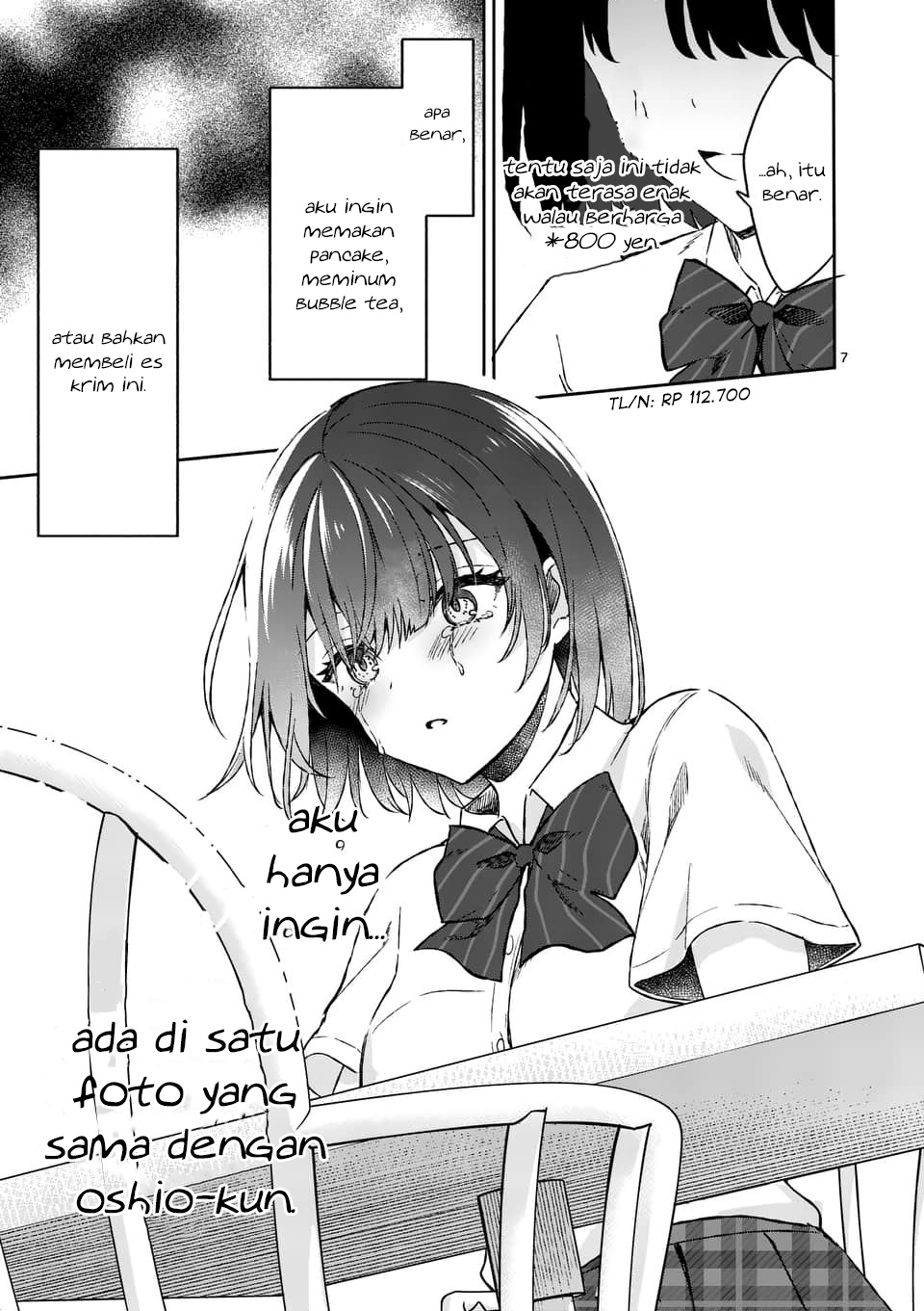 Shiotaiou no Sato-san ga Ore ni dake Amai Chapter 7 - halaman 8