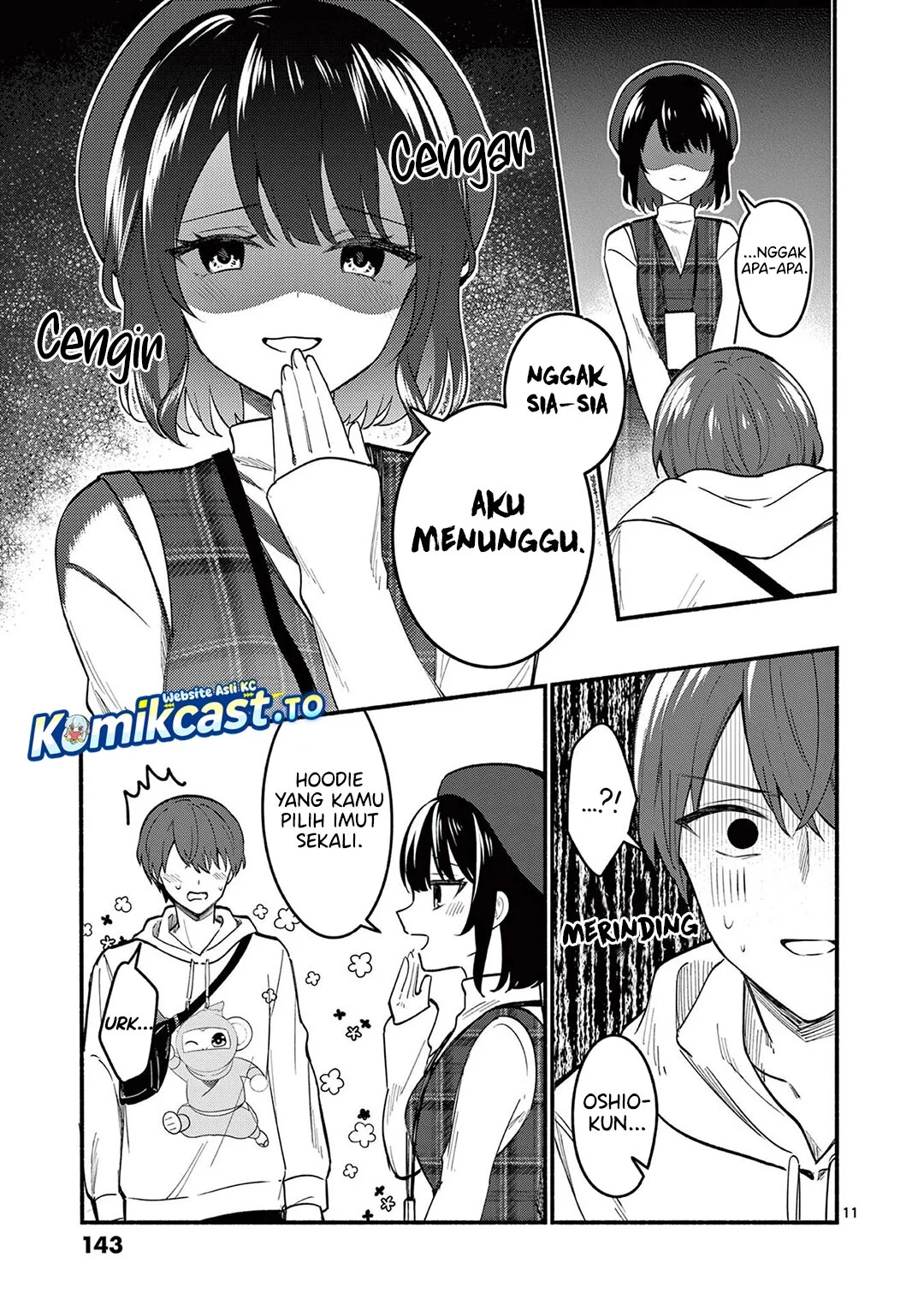 Shiotaiou no Sato-san ga Ore ni dake Amai Chapter 75 - halaman 12