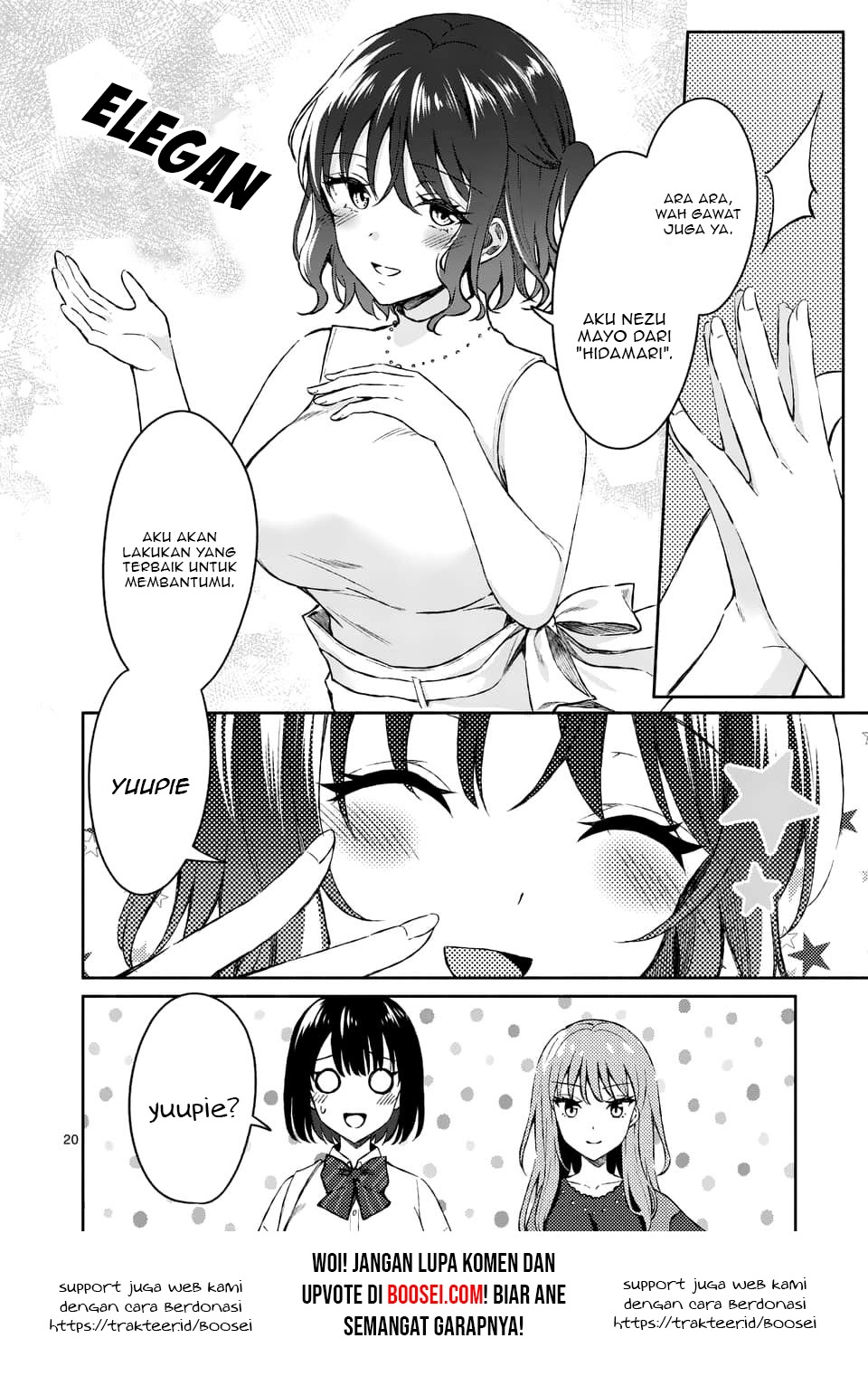 Shiotaiou no Sato-san ga Ore ni dake Amai Chapter 8 - halaman 21