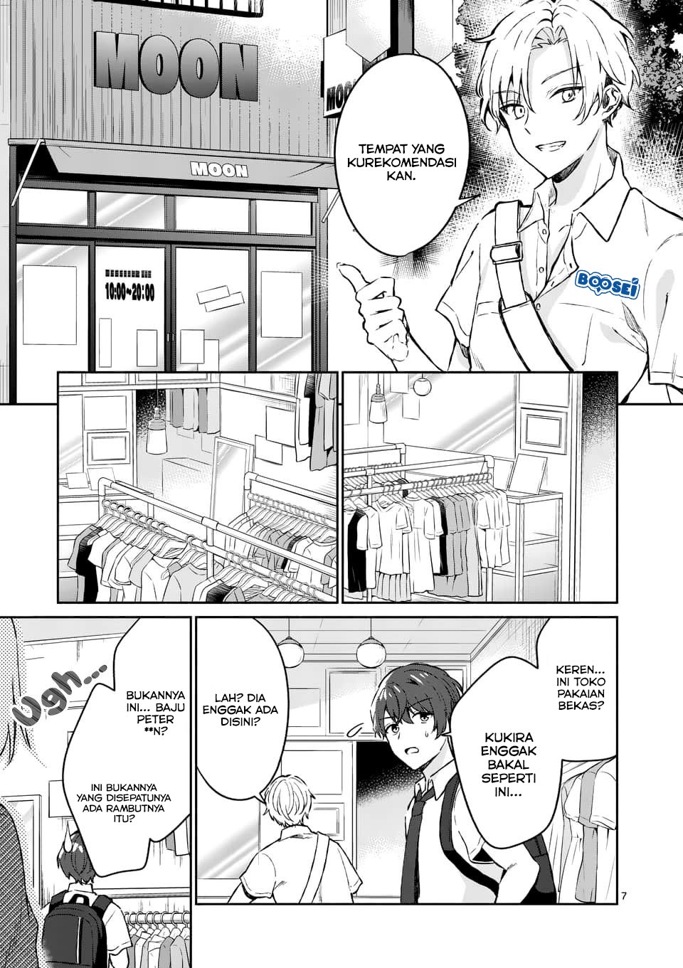 Shiotaiou no Sato-san ga Ore ni dake Amai Chapter 8 - halaman 8