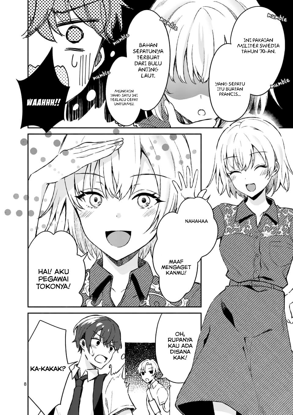 Shiotaiou no Sato-san ga Ore ni dake Amai Chapter 8 - halaman 9