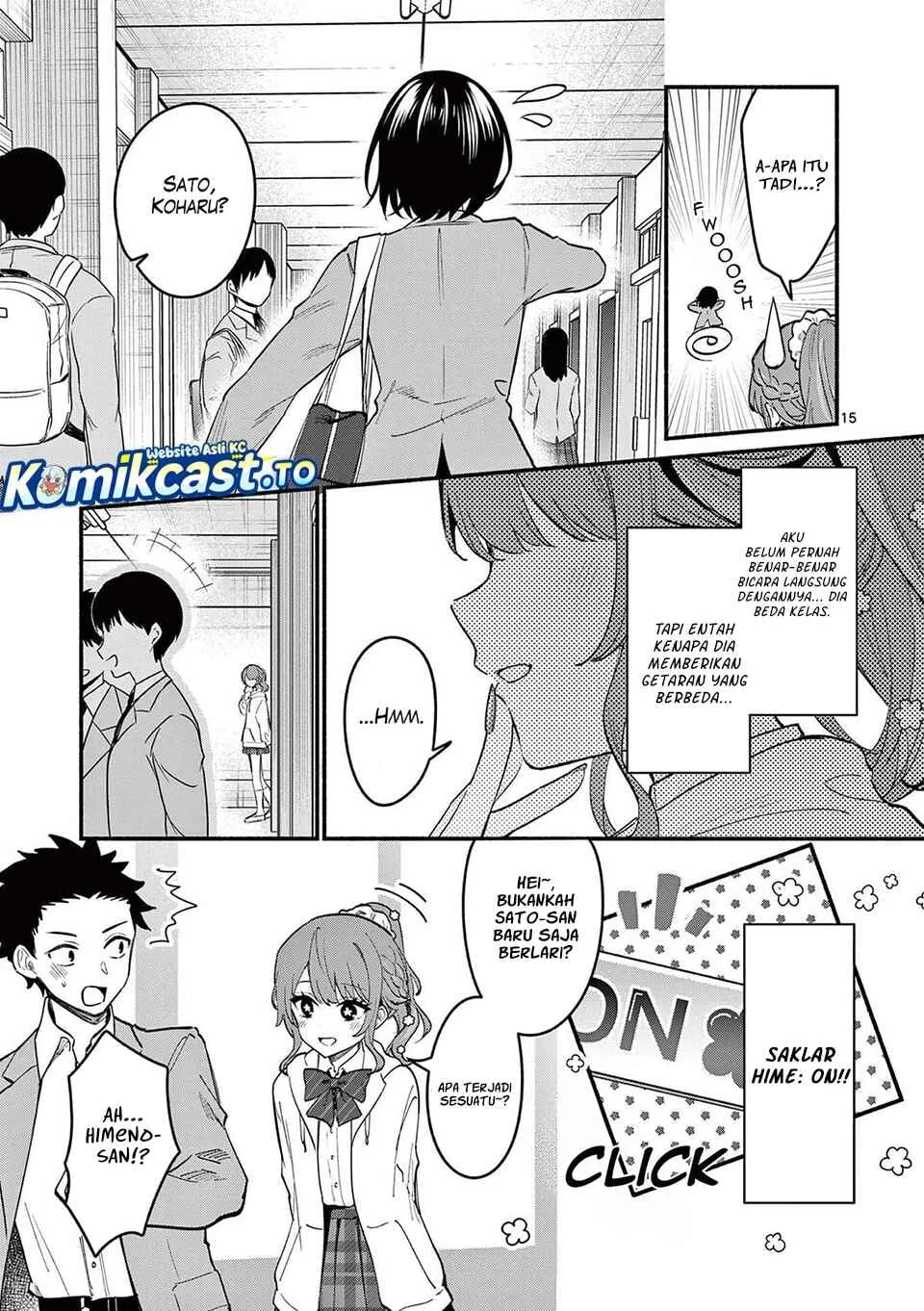Shiotaiou no Sato-san ga Ore ni dake Amai Chapter 81 - halaman 15