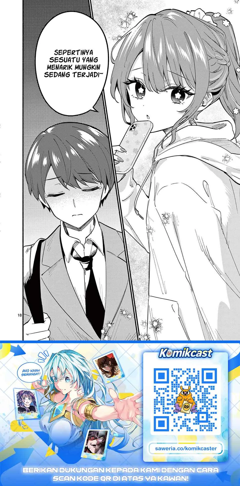Shiotaiou no Sato-san ga Ore ni dake Amai Chapter 81 - halaman 18