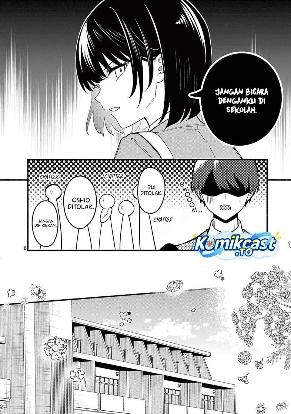 Shiotaiou no Sato-san ga Ore ni dake Amai Chapter 81 - halaman 8
