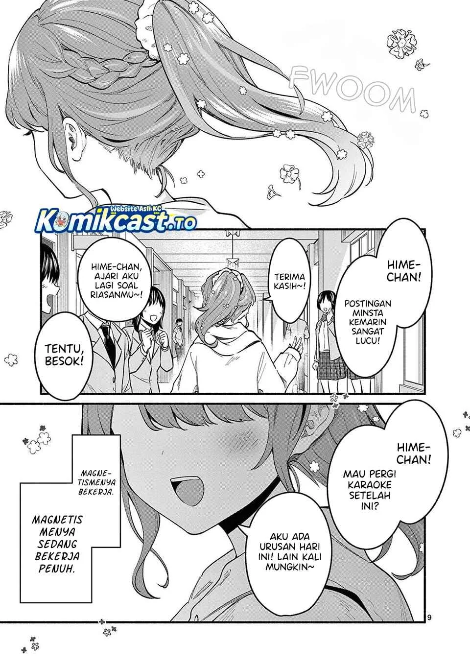Shiotaiou no Sato-san ga Ore ni dake Amai Chapter 81 - halaman 9
