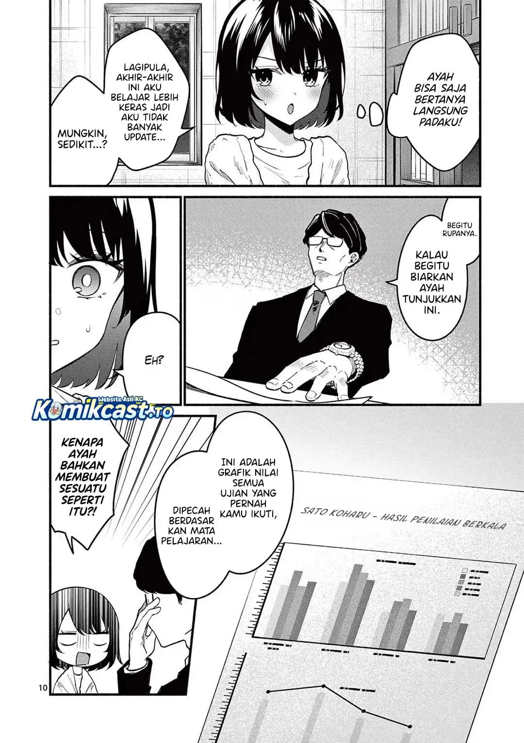 Shiotaiou no Sato-san ga Ore ni dake Amai Chapter 82 - halaman 11