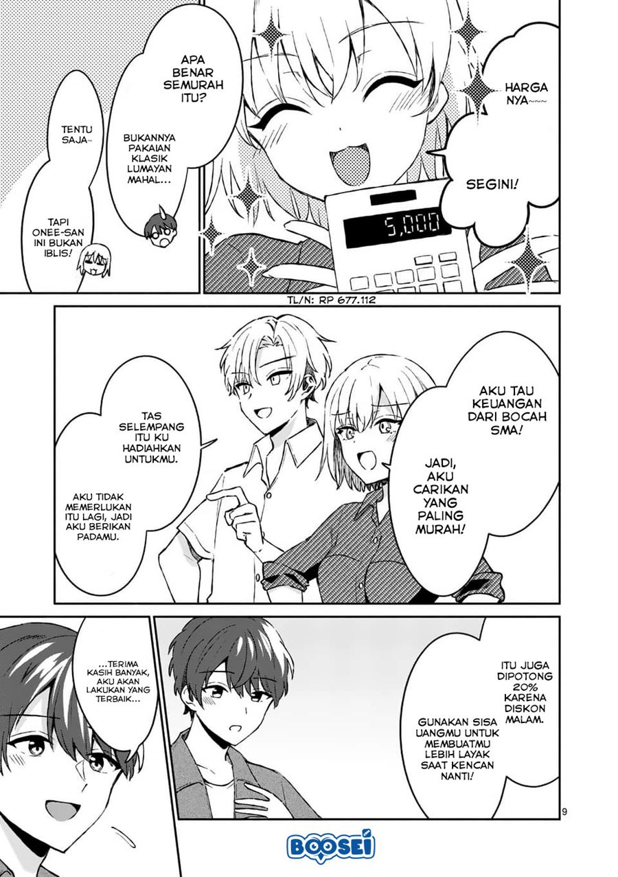 Shiotaiou no Sato-san ga Ore ni dake Amai Chapter 9 - halaman 10