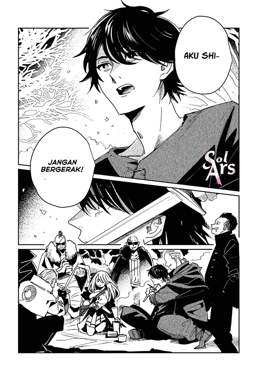 Shiou no Kikan: Motoyuusha no Ore, Jibun ga Soshiki shita Chuuni Himitsu Kessha wo Tomeru Tame ni Futatabi Isekai ni Shoukan sareteshimau Chapter 1 - halaman 32