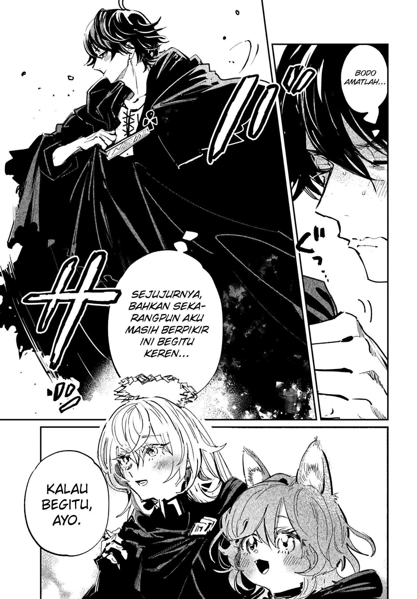 Shiou no Kikan: Motoyuusha no Ore, Jibun ga Soshiki shita Chuuni Himitsu Kessha wo Tomeru Tame ni Futatabi Isekai ni Shoukan sareteshimau Chapter 2.2 - halaman 13