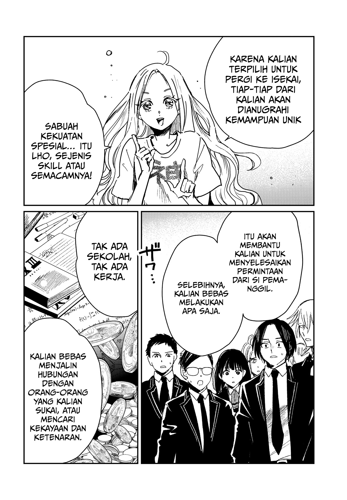 Shiou no Kikan: Motoyuusha no Ore, Jibun ga Soshiki shita Chuuni Himitsu Kessha wo Tomeru Tame ni Futatabi Isekai ni Shoukan sareteshimau Chapter 4 - halaman 5