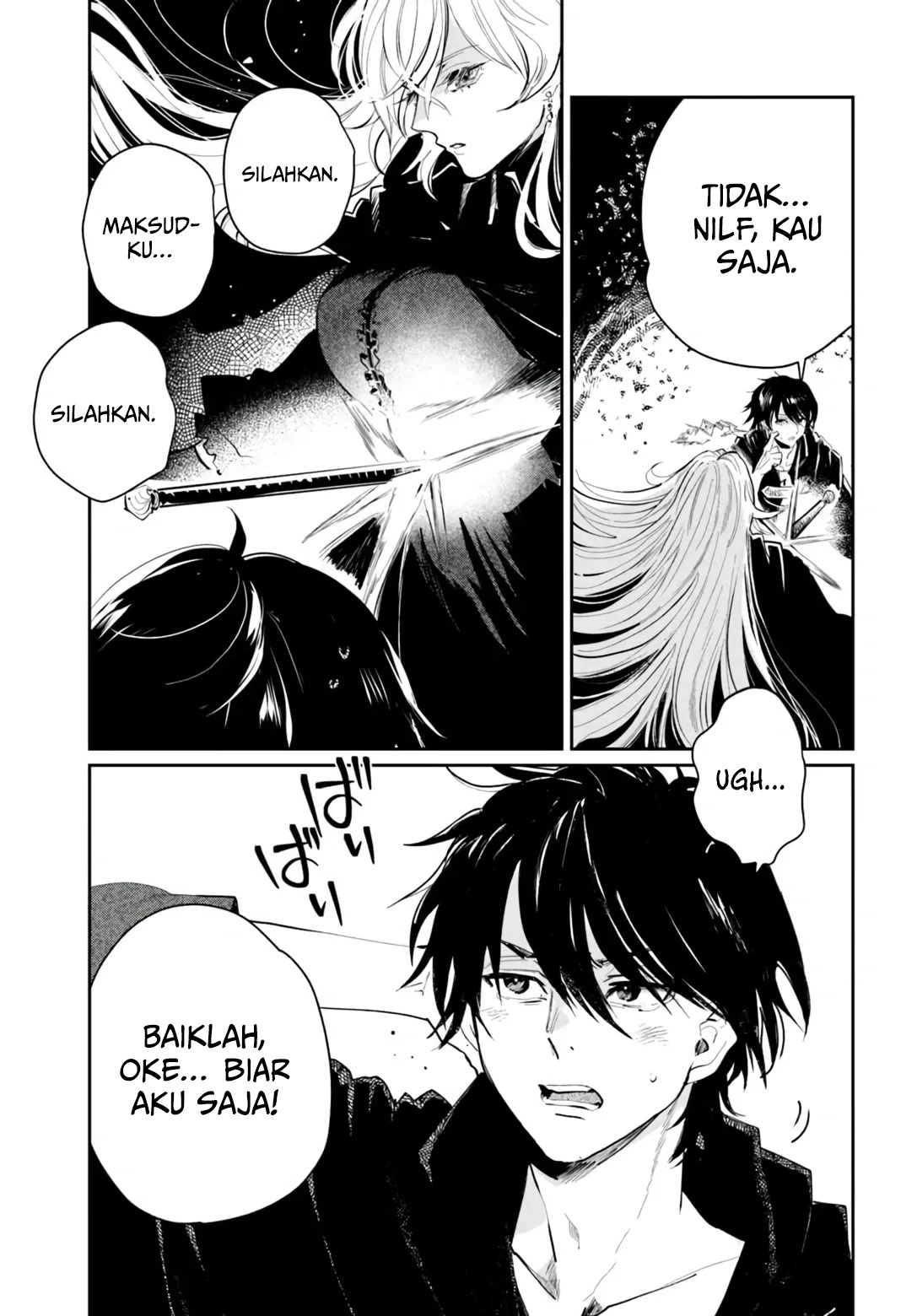Shiou no Kikan: Motoyuusha no Ore, Jibun ga Soshiki shita Chuuni Himitsu Kessha wo Tomeru Tame ni Futatabi Isekai ni Shoukan sareteshimau Chapter 6 - halaman 13