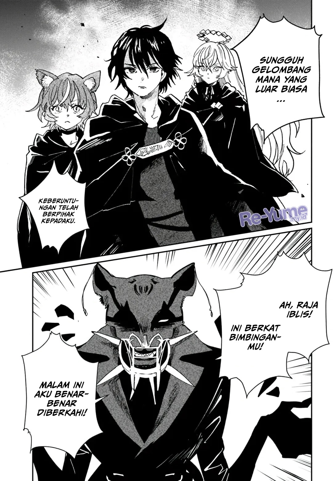 Shiou no Kikan: Motoyuusha no Ore, Jibun ga Soshiki shita Chuuni Himitsu Kessha wo Tomeru Tame ni Futatabi Isekai ni Shoukan sareteshimau Chapter 6 - halaman 2